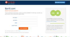 Desktop Screenshot of berill.com